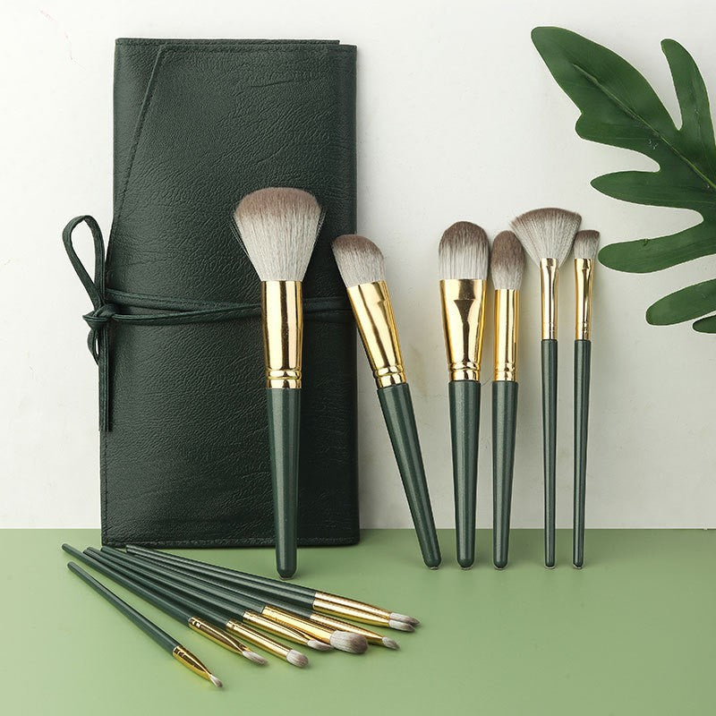 Green Cloud Brush Suit Shading Soft Makeup Brushes Accessories