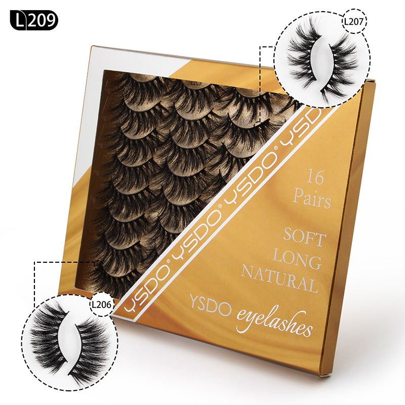 Exaggerated Assortment Pack For Natural Thick False Lashes