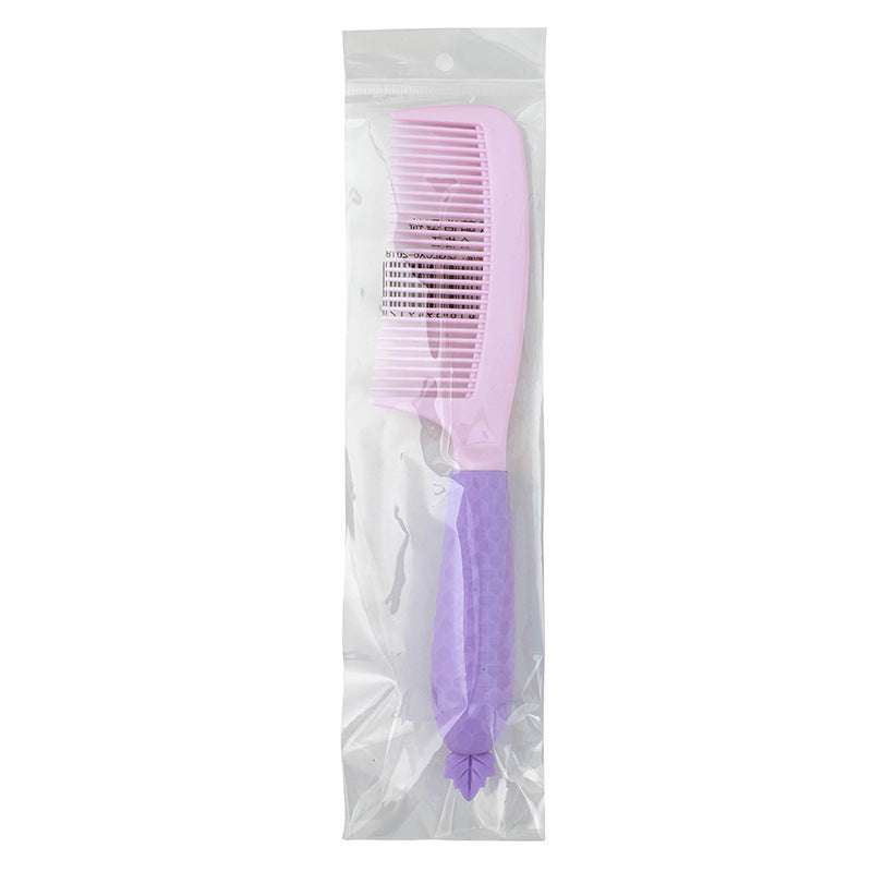 Massage Curly Hairdressing Cute Cartoon Maple Leaf Hair Brushes & Combs