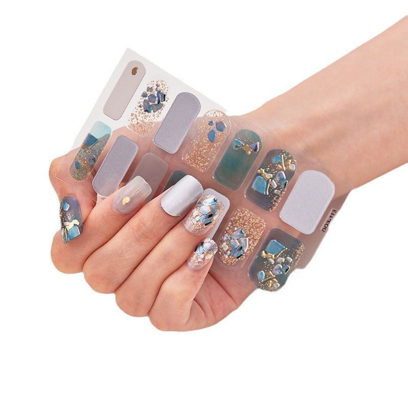 Source Technology Laser Gilding Full Priority Nail Stickers