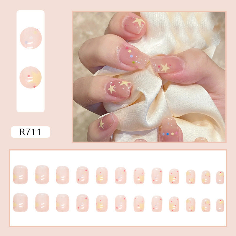 Glue Diamond Beauty Pure Desire Ice Nail Stickers