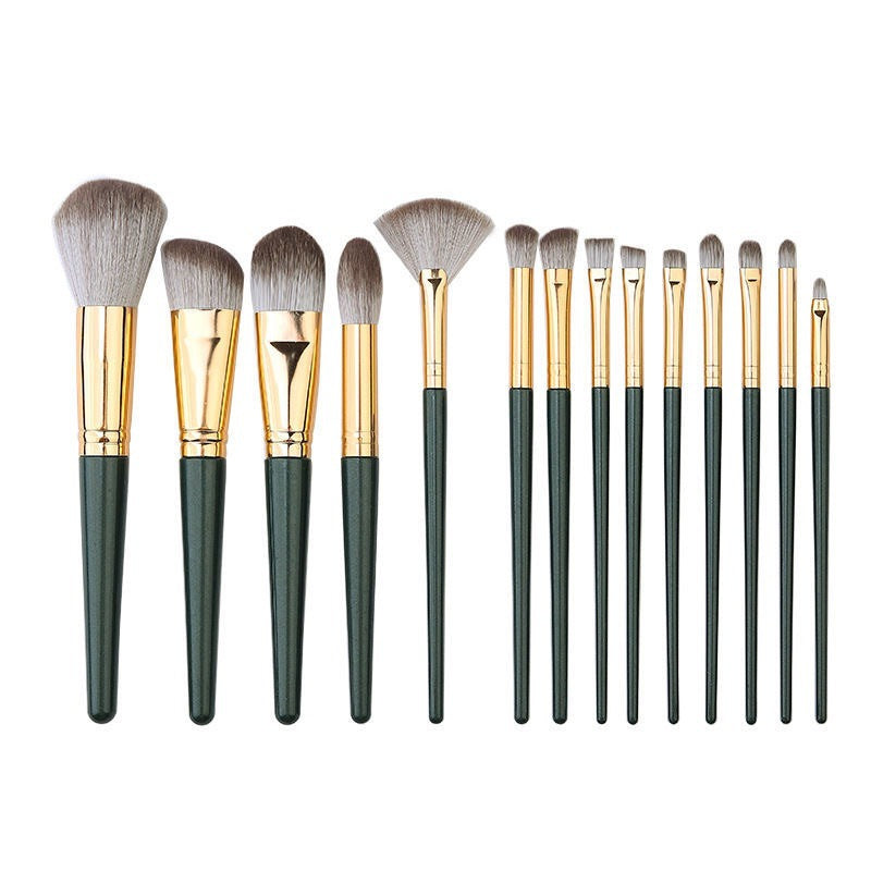 Green Cloud Brush Suit Shading Soft Makeup Brushes Accessories