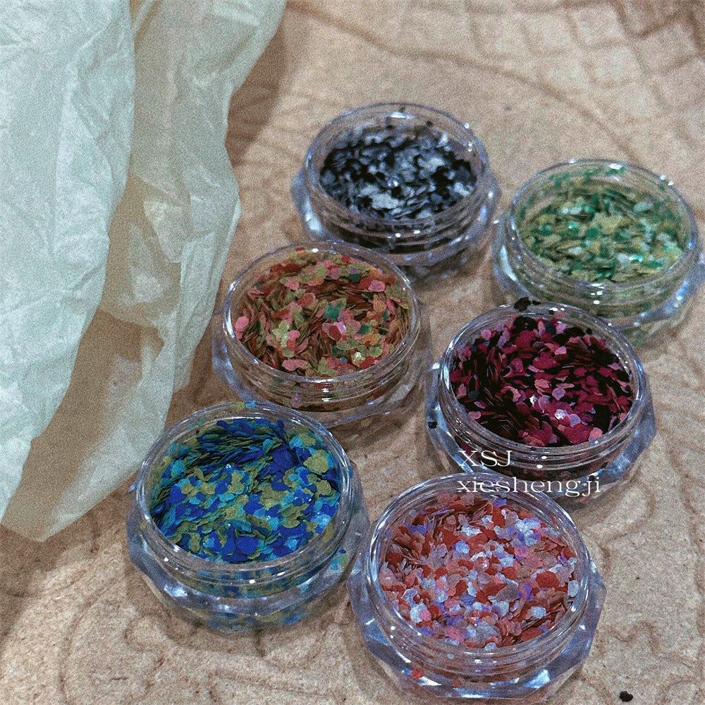 Ornament Mixed Mineral Fragments Mix Match Nail Care Nail Art