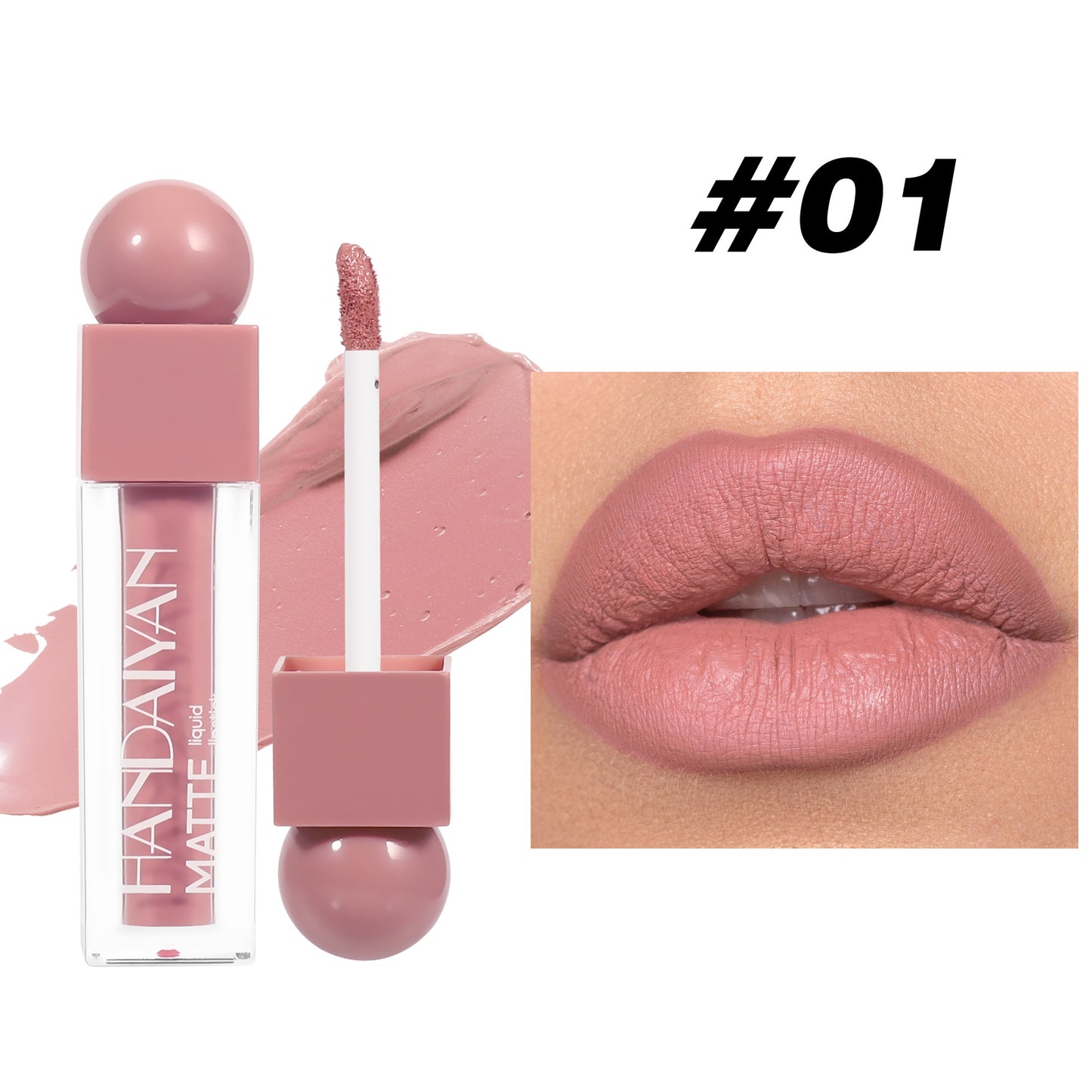 Square Tube Lacquer Waterproof No Stain Lip Glosses