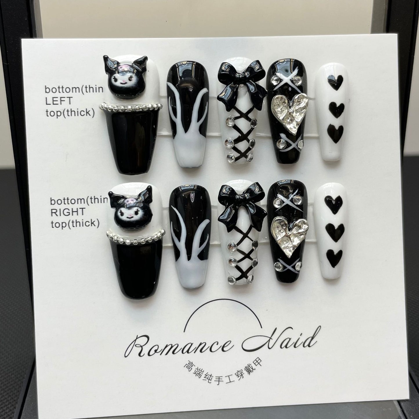 Handmade Wear Light Luxury Full Diamond Nail Stickers