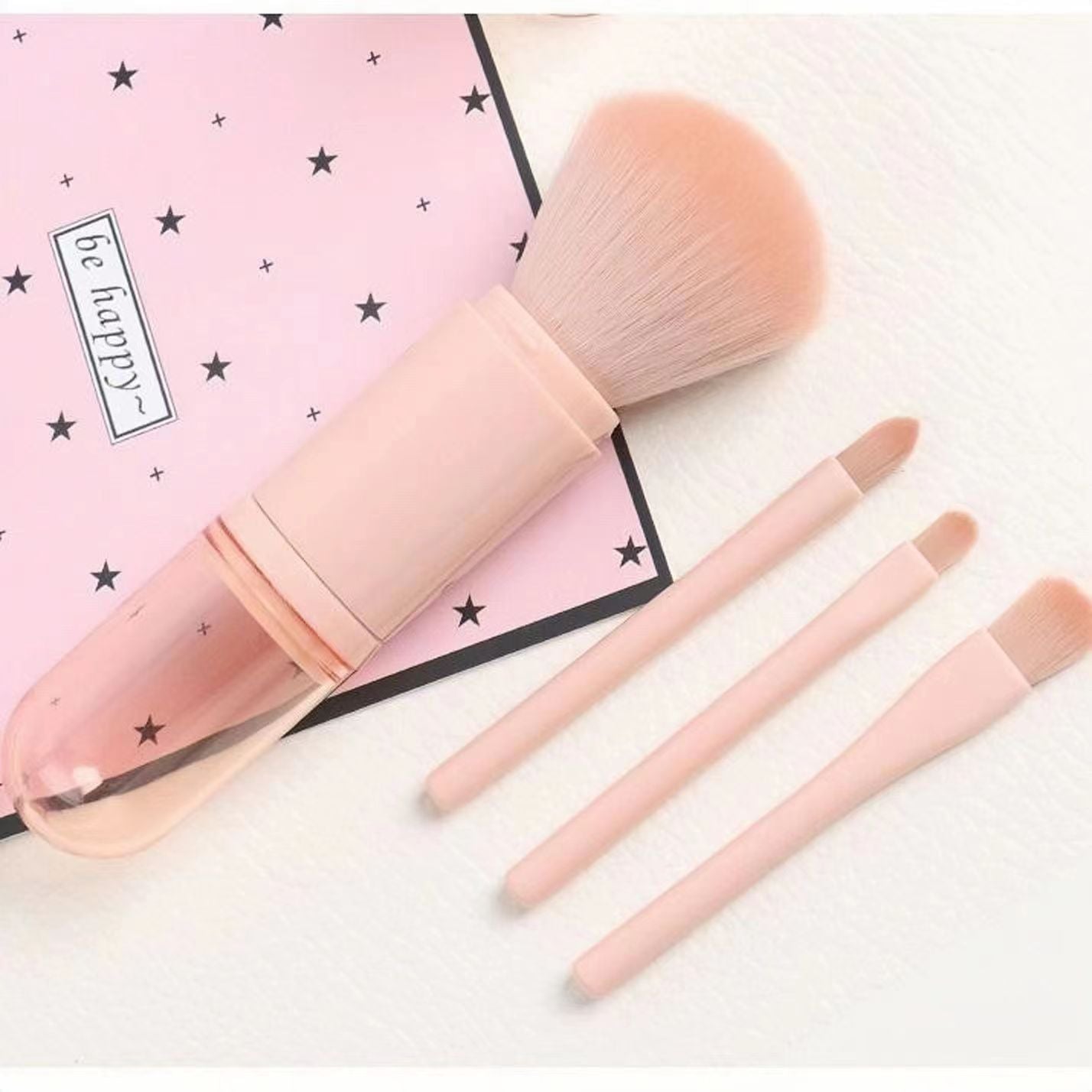 Mini Brush Portable Versatile Travel Storage Makeup Brushes Accessories