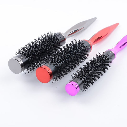 Aluminum Tube Rolling Saloon Dedicated Straight Roll Shape Hair Brushes & Combs