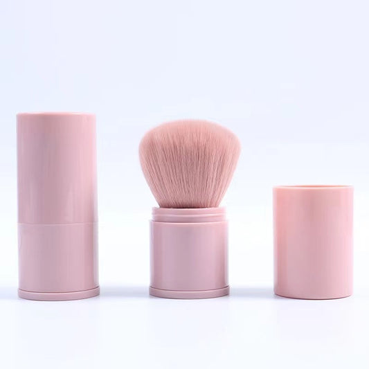 Small Black Retractable Brush Powder Beauty Makeup Accessories