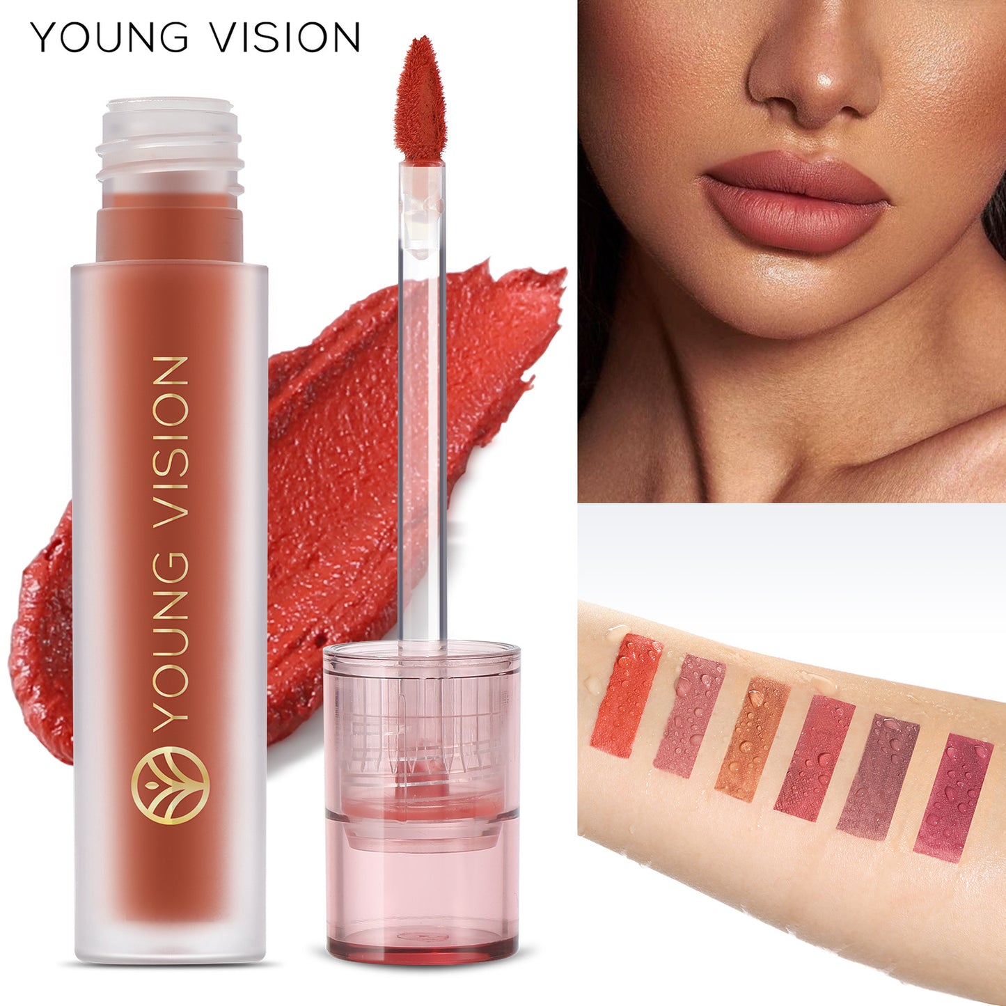 Stain On Cup Colors Optional Liquid Lip Glosses