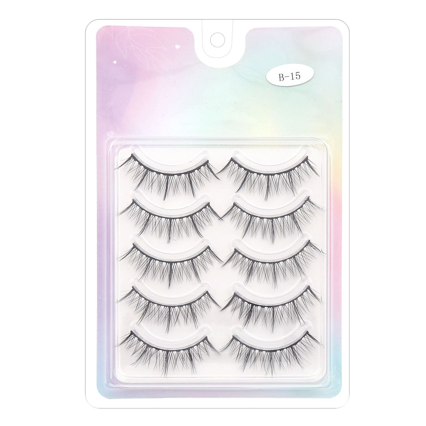 Pairs Of Chemical Fiber Devil Eyelashes False Lashes