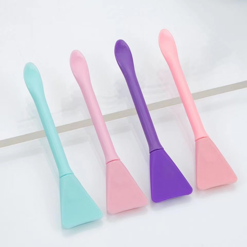 Brosse à masque facial en silicone à double tête, accessoires de maquillage spéciaux