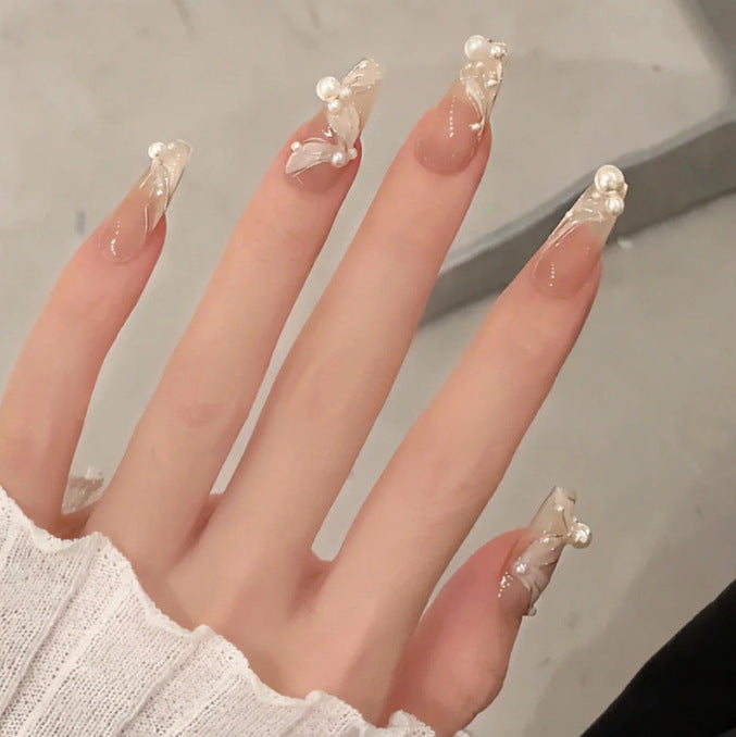 French Entry Lux Style Long Line Nail Stickers