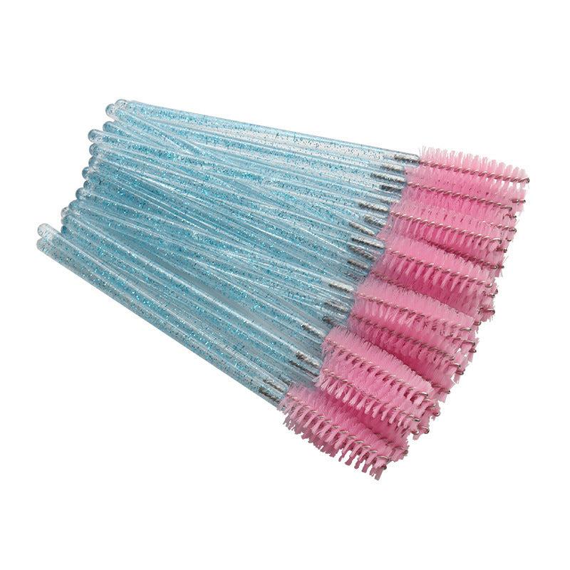 Brosse à barillet pour mascara, pinceaux de maquillage pour cils de couleur, accessoires