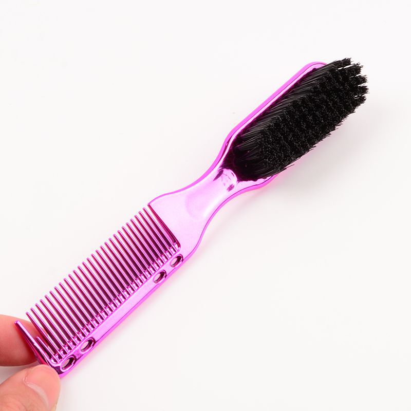 Brosse de coiffure texturée pour hommes, brosses et peignes pour couper les cheveux et la barbe