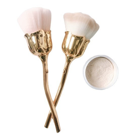 Rose Powder Brush Single Dust Remover Makeup Brushes Accessories