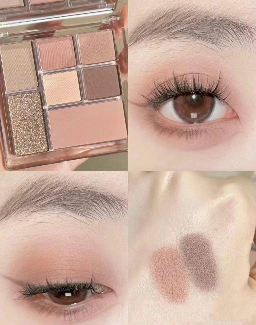 Plate Earth Pearlescent Matting Agent Purple Eyeshadow