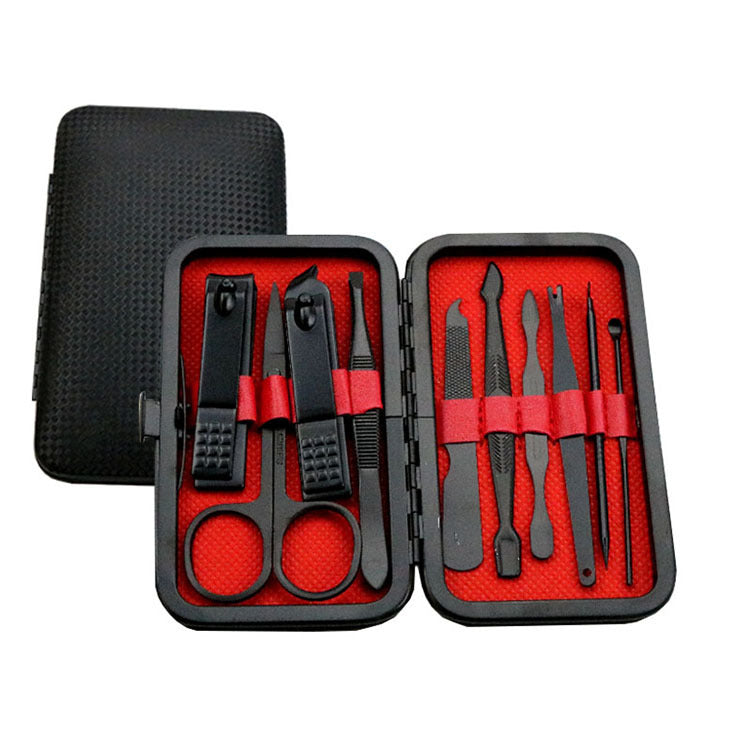 Red Series Beauty Manicure Suit Tools Nail Tool Set