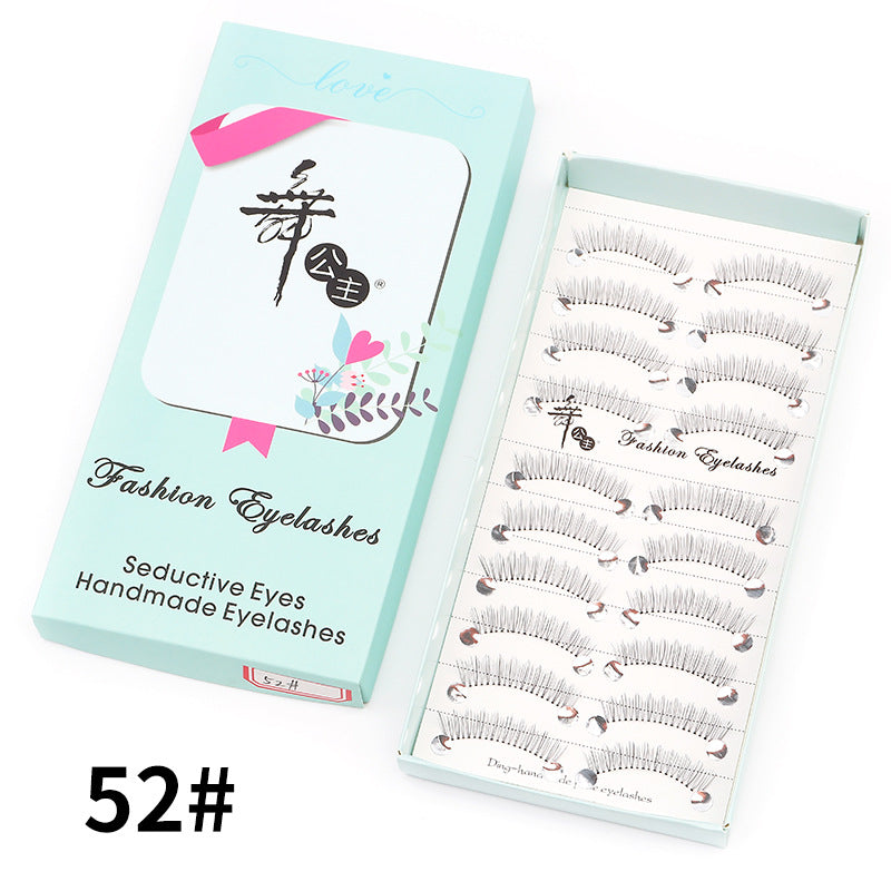 Cils de princesse de danse pour femmes, affûtage des cils, faux cils naturels