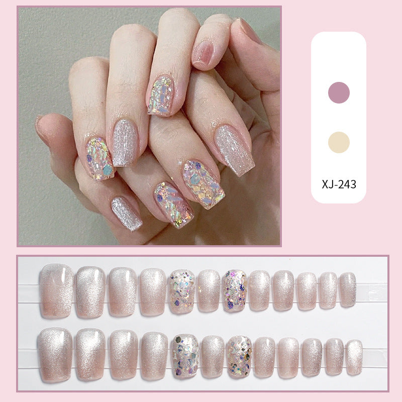 Nail art Wear Armor Blush Fireworks Diamant dans les débris