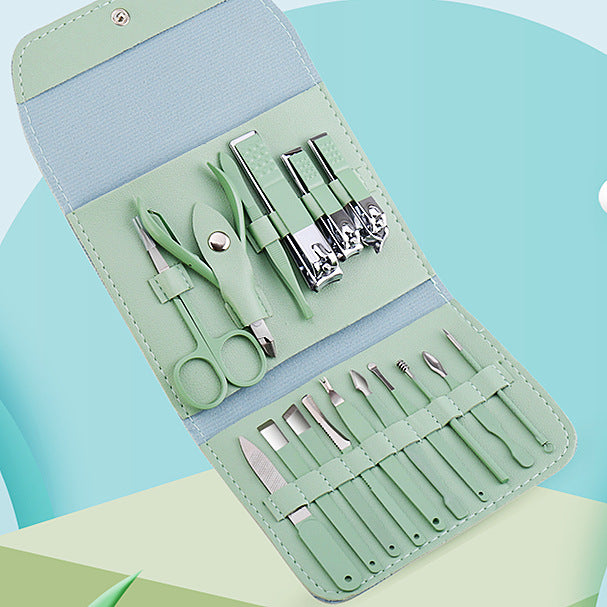 Ciseaux en acier Beauté Manucure Pédicure Couteau Ensemble d'outils pour ongles