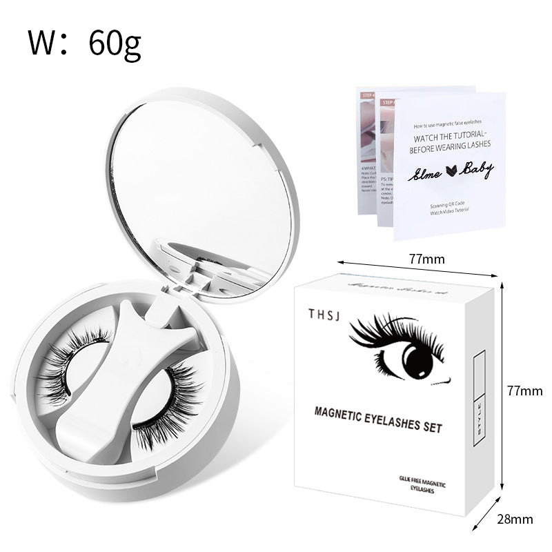 Magnetic Suction Eyelashes Integrated Storage Box Little False Lashes