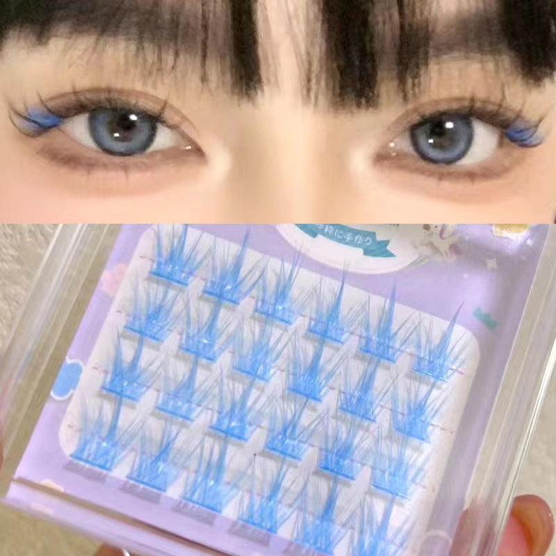 Fashion Colorful Fantasy Color Eyelashes Hot False Lashes