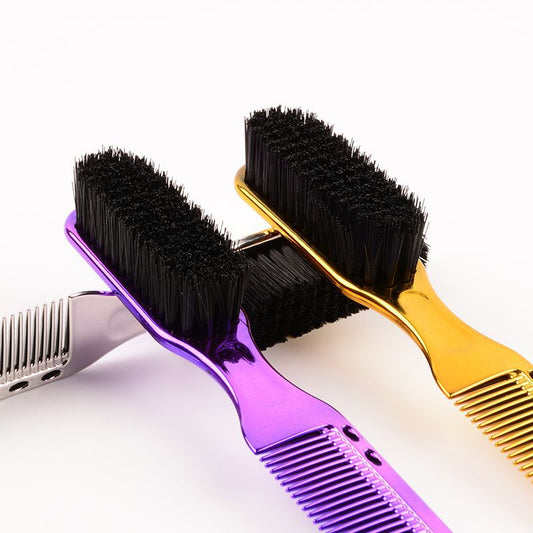 Brosse de coiffure texturée pour hommes, brosses et peignes pour couper les cheveux et la barbe