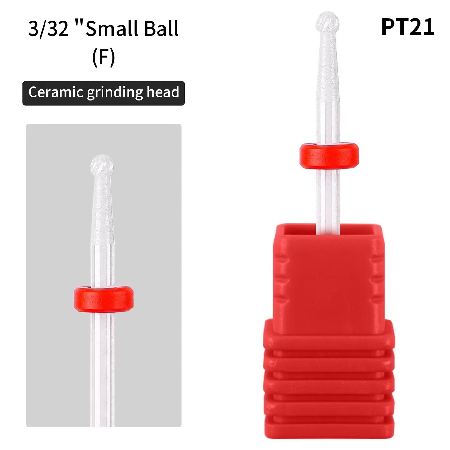 Remover Peeling Unloading Crystal Ceramic Corn Drill Nail Tool Set