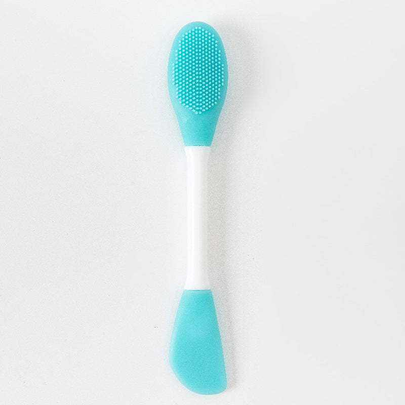 Single Dual-purpose Double-headed Silicone Facial Mask Makeup Brushes Accessories