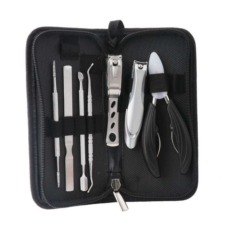 Nose Plier Suit Dead Skin Clipper Groove Scissors Nail Tool Set