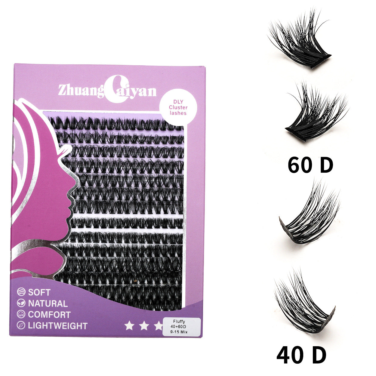 Eyelashes Fly Fluffy Qu Hot Melt False Lashes