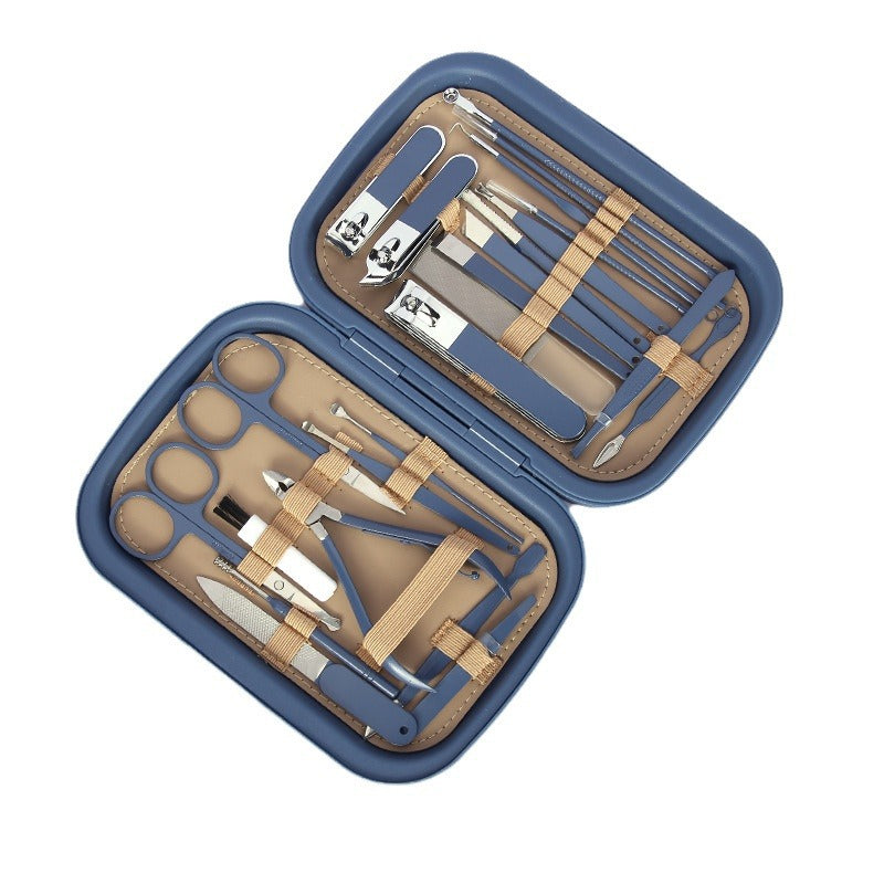 Kit d'entretien des ongles, coupe-ongles, ciseaux, ensemble d'outils portables pour les ongles