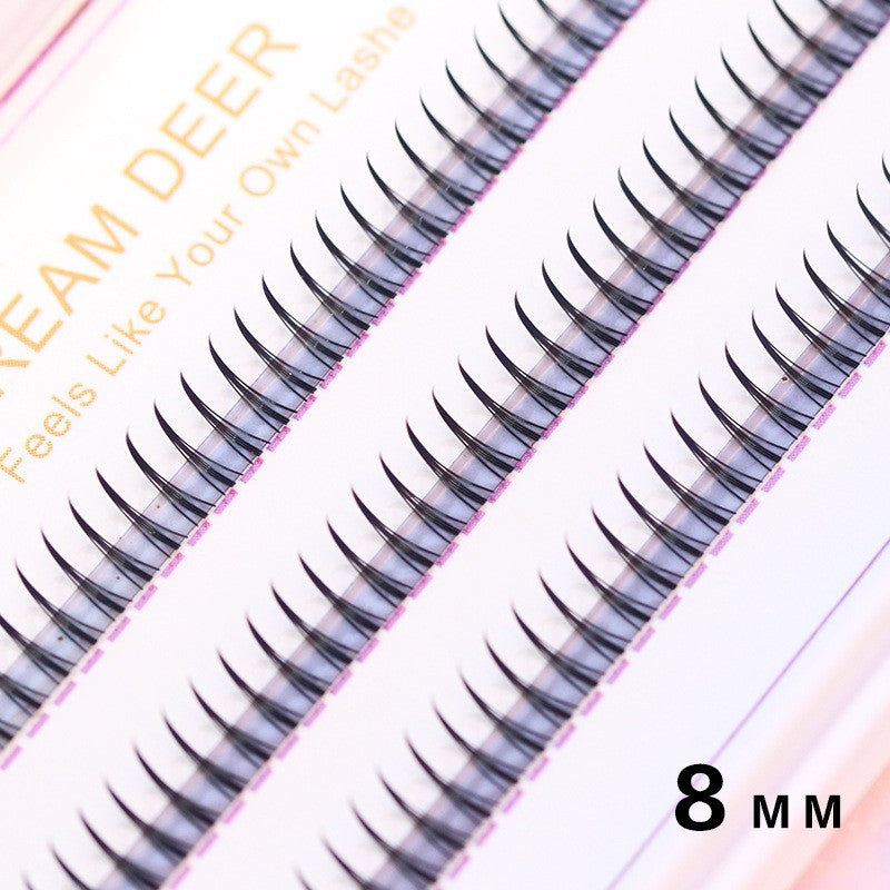 Fishtail Eyelash Female Supernatural Individual Single False Lashes