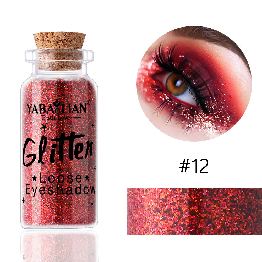 Fard à paupières scintillant Shadow Wipe Body Stage Glitter