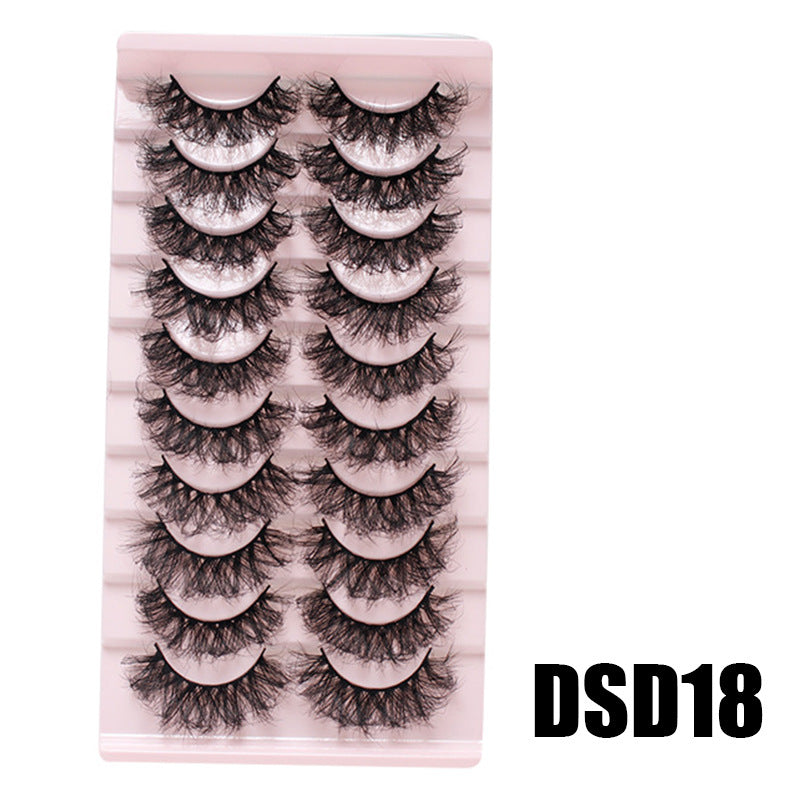 Explosion Style For Suit Thick Natural False Lashes