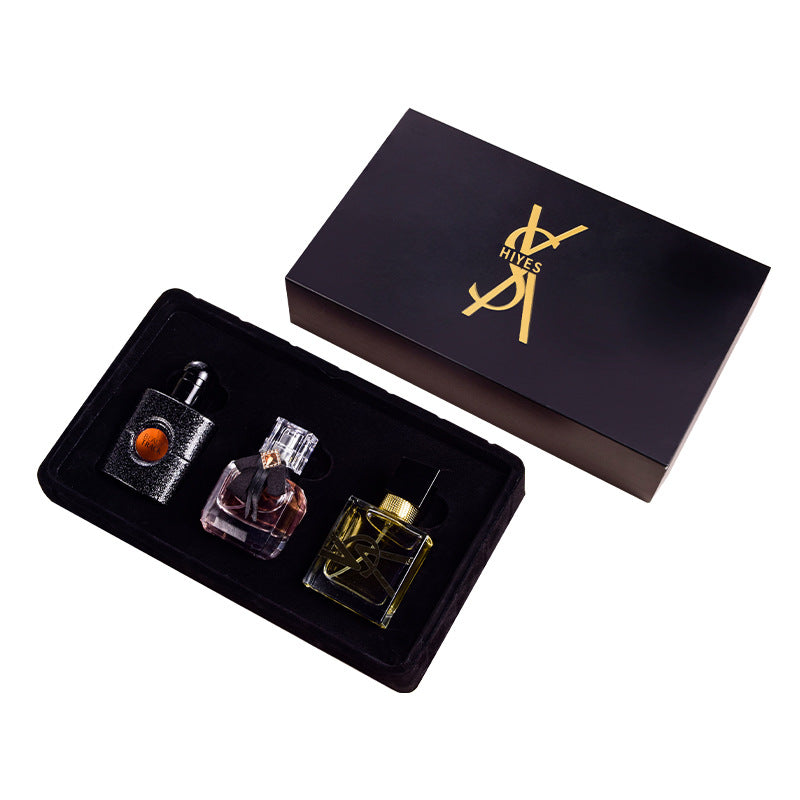 Coffret cadeau pour femme trois pièces Lasting Reverse Black Ya Parfums pour femme