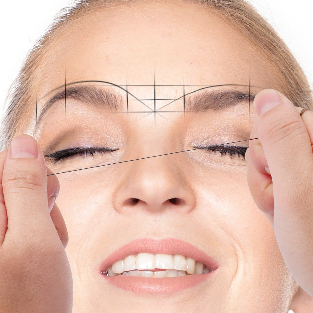 Line Ruler Eyebrow Auxiliary Drawing Shaping Makeup Accessories