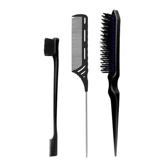 Brosses et peignes à cheveux pour modification de la ligne de cheveux cassée