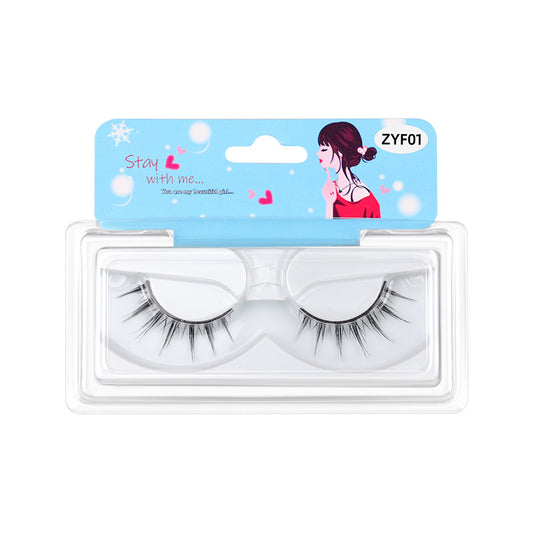 Glue Comfortable Soft Stem Self-adhesive Little False Lashes