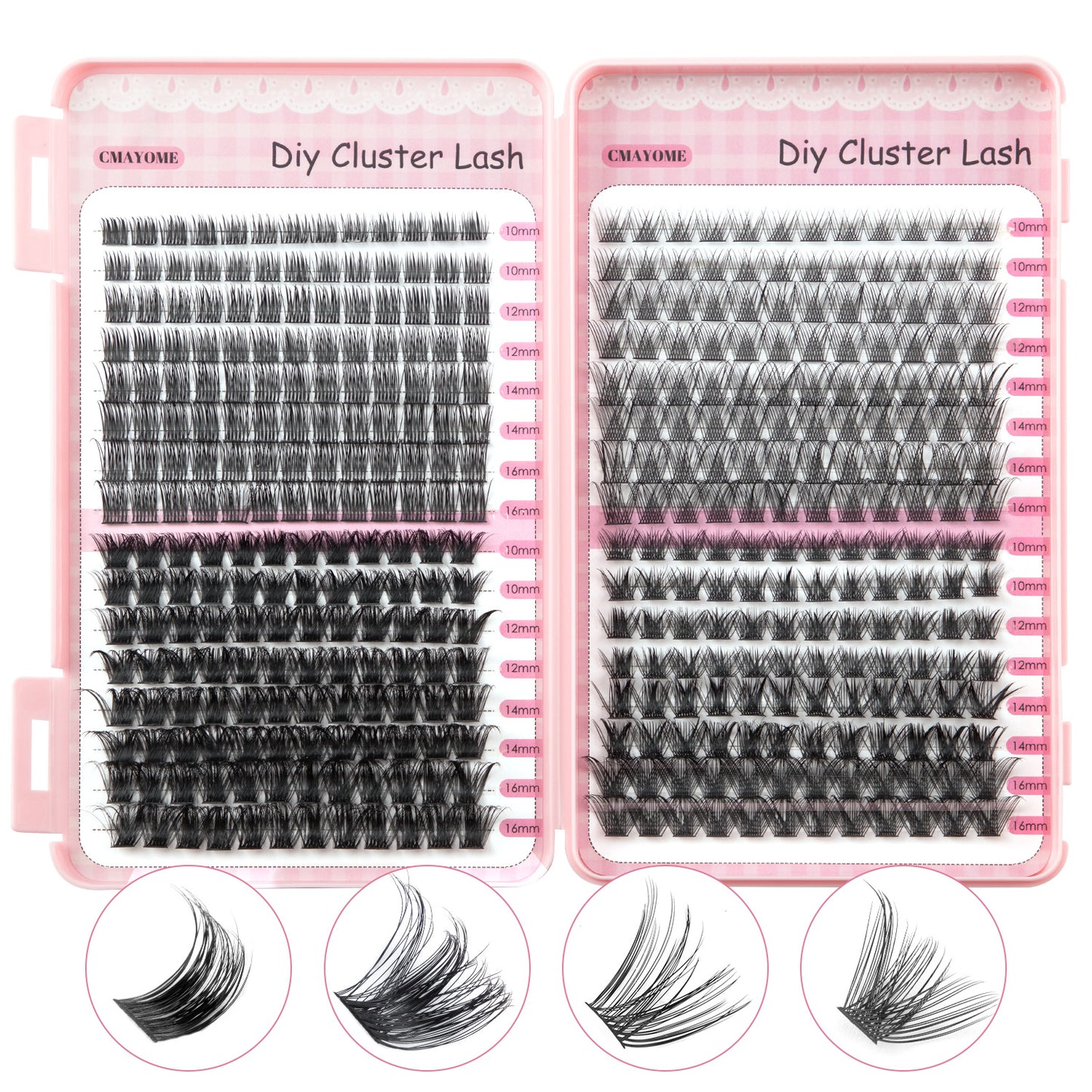 Individual Eyelash Natural Fluffy Sense Large False Lashes