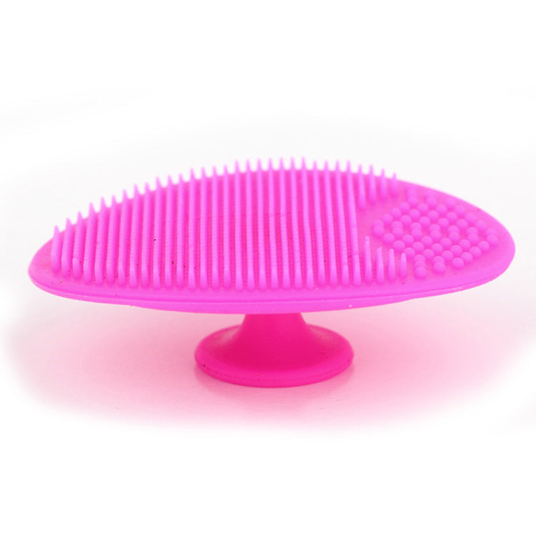 Brosse pour enfants visage rond double face nettoyage massage maquillage accessoires