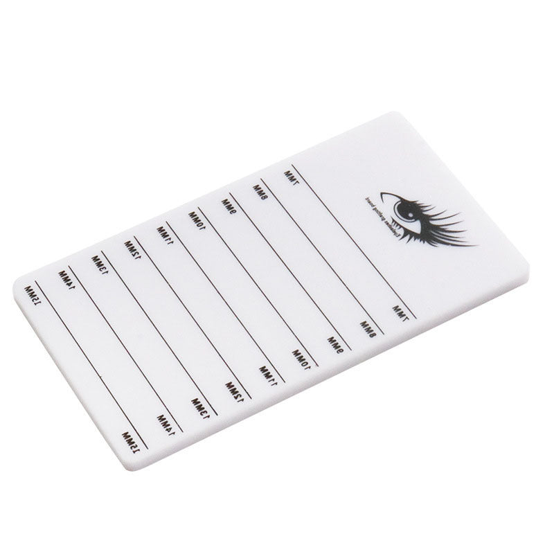 Grafting Eyelash Scale Plate White Acrylic Big False Lashes