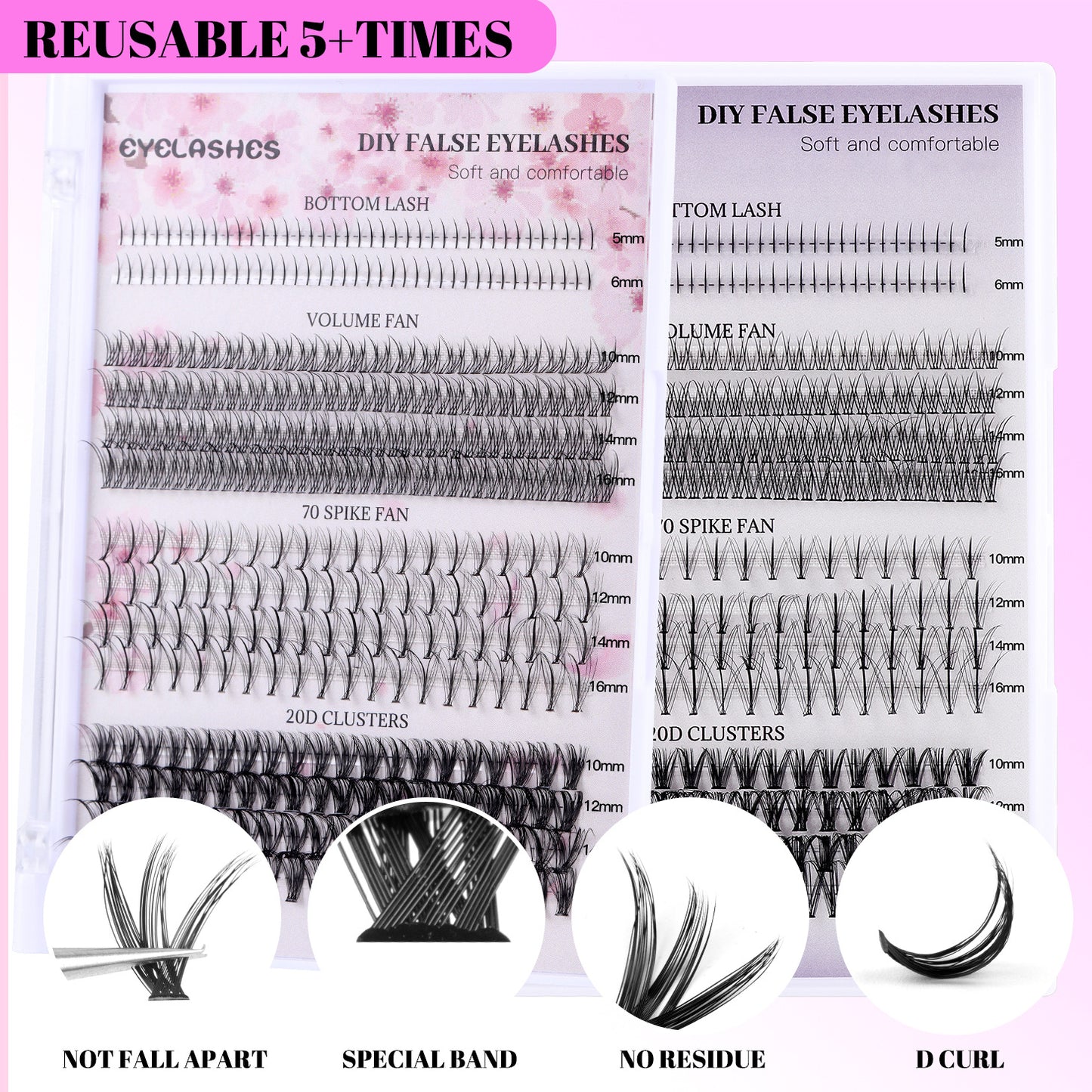 Capacity Eyelashes Lower Little Devil Single False Lashes