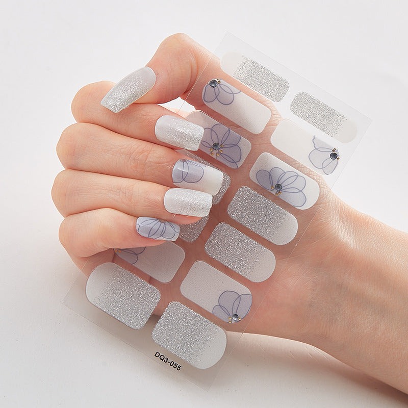 Source Technology Laser Gilding Full Priority Nail Stickers