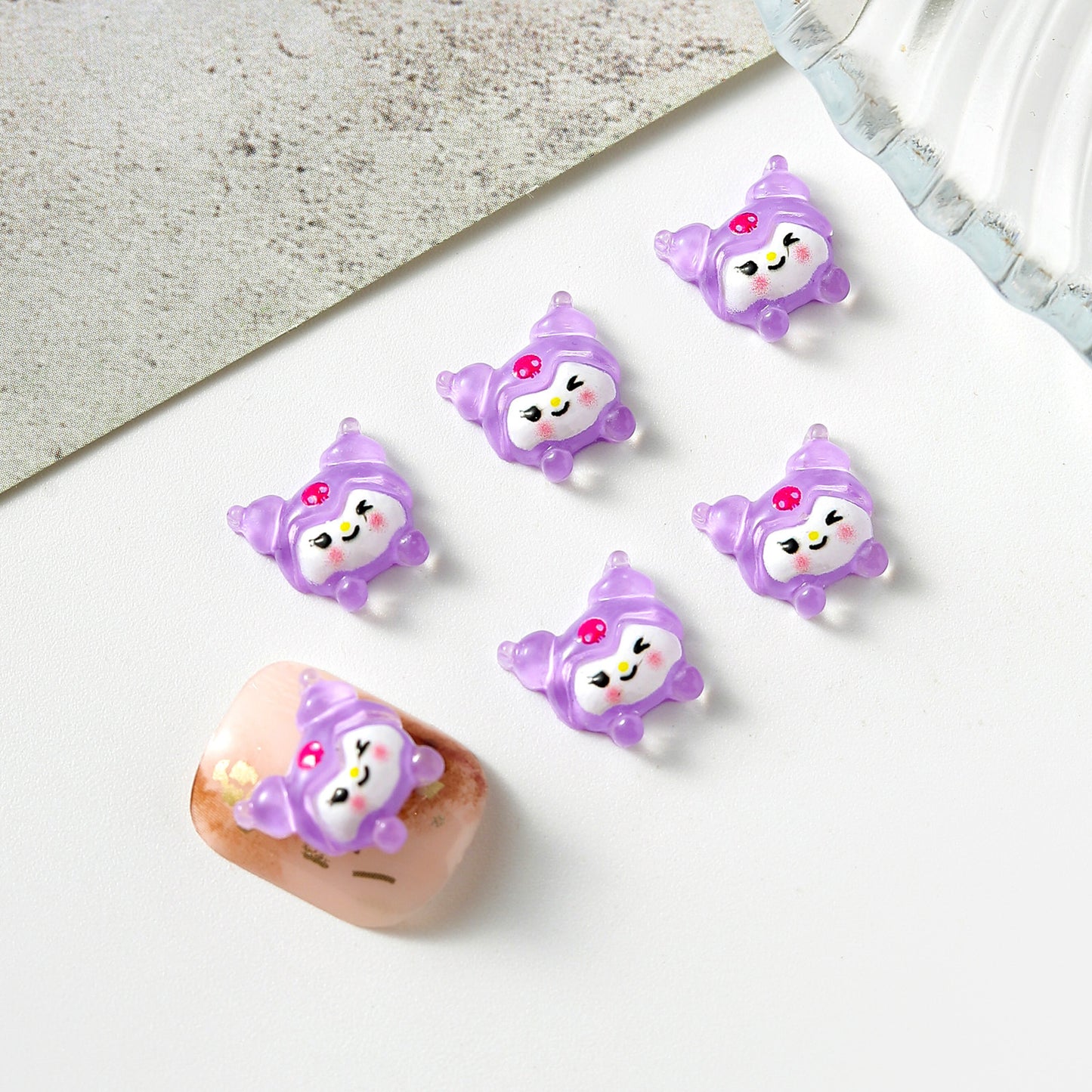 Cartoon Ornament Clow Cinnamon Dog Cat Nail Care Nail Art