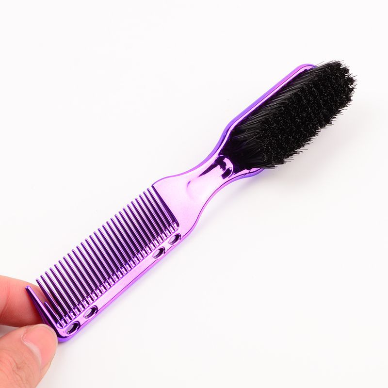 Brosse de coiffure texturée pour hommes, brosses et peignes pour couper les cheveux et la barbe