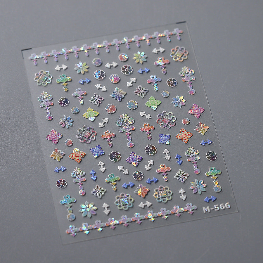 Return Palace Special Offer Welfare Gilding Nail Stickers