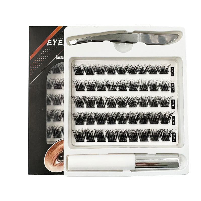 Single Cluster Manual Hot Melt Individual Eyelash Eyelashes False Lashes