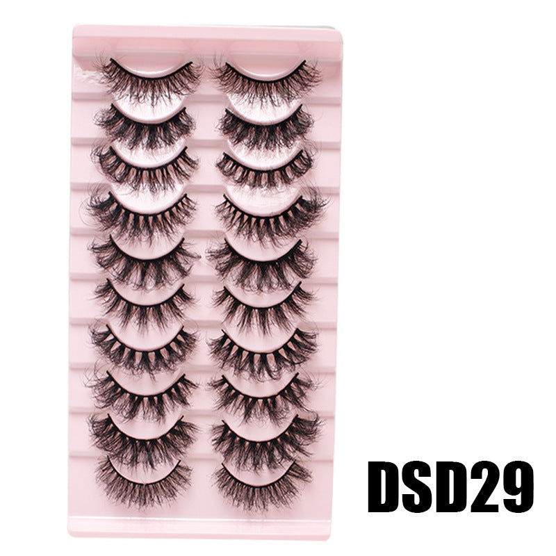 Explosion Style For Suit Thick Natural False Lashes