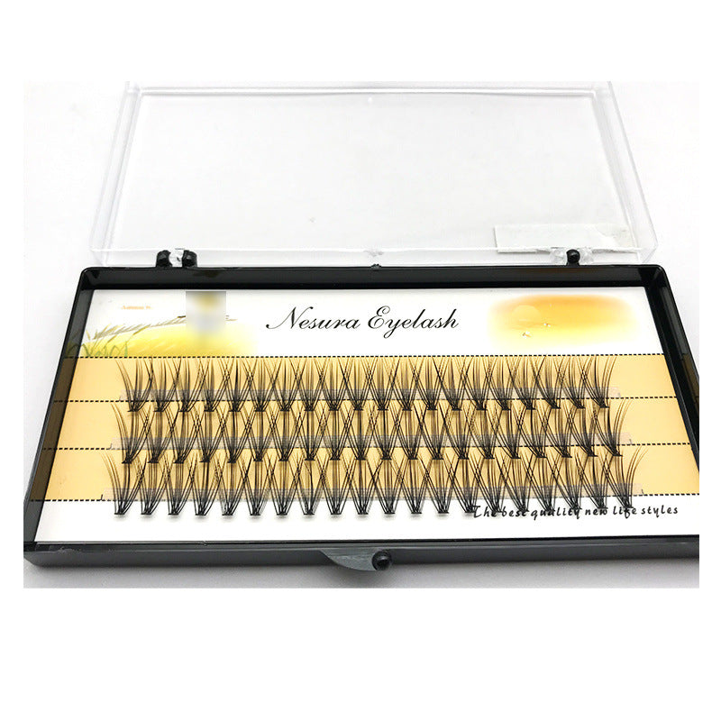 Melt Individual Eyelash Chemical Fiber Eyelashes Source False Lashes